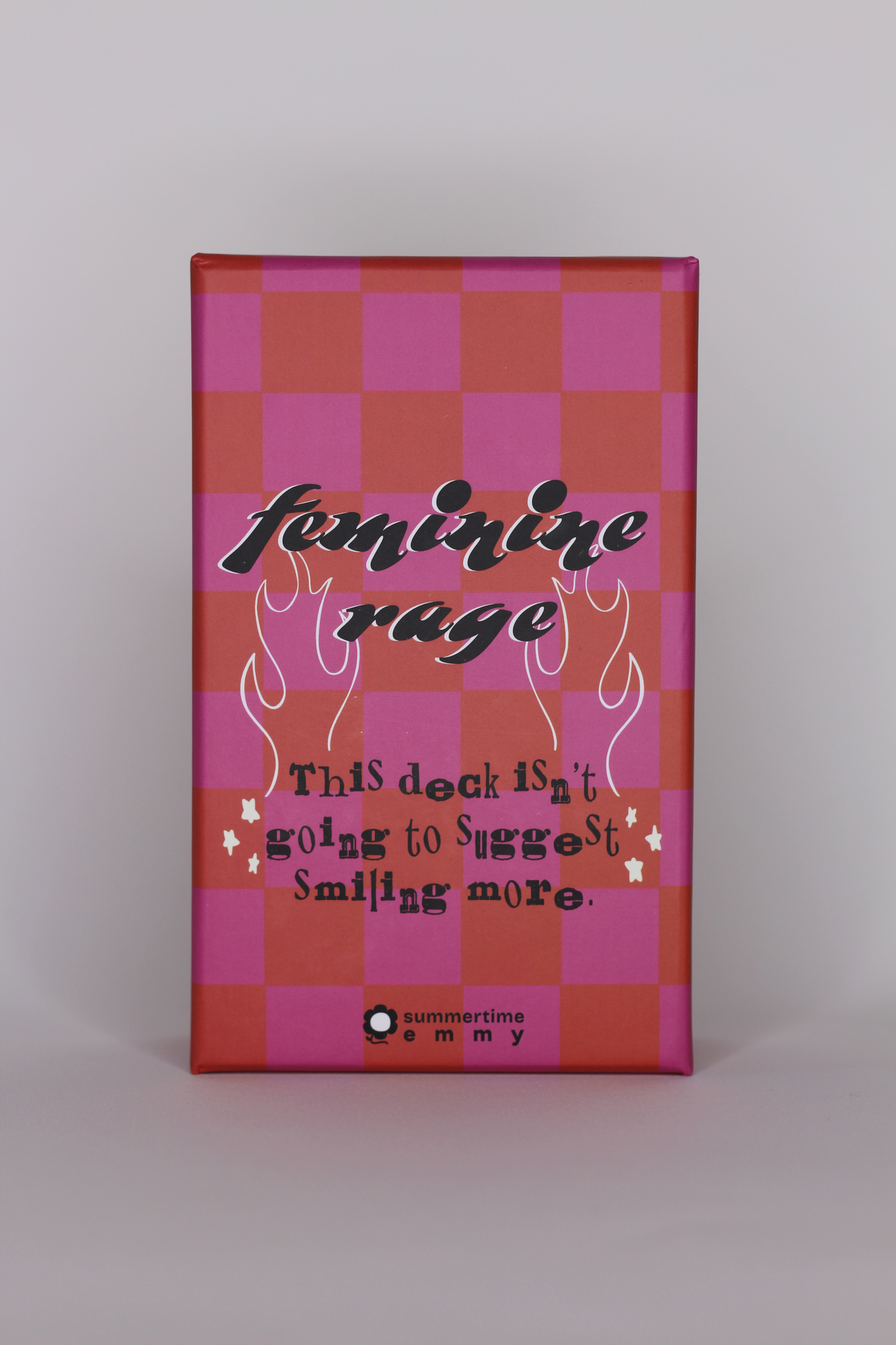 Feminine Rage tarot deck box