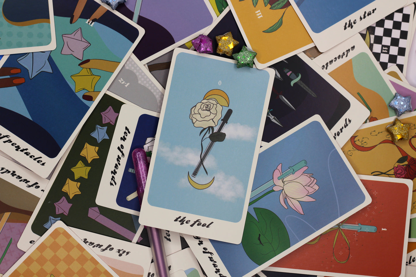 Feminine Rage tarot cards