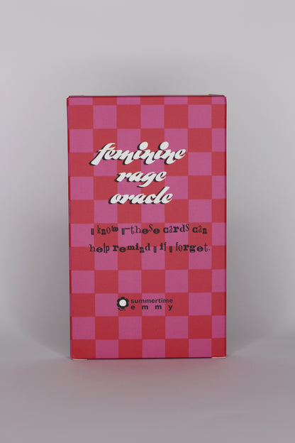 Feminine Rage Oracle deck box