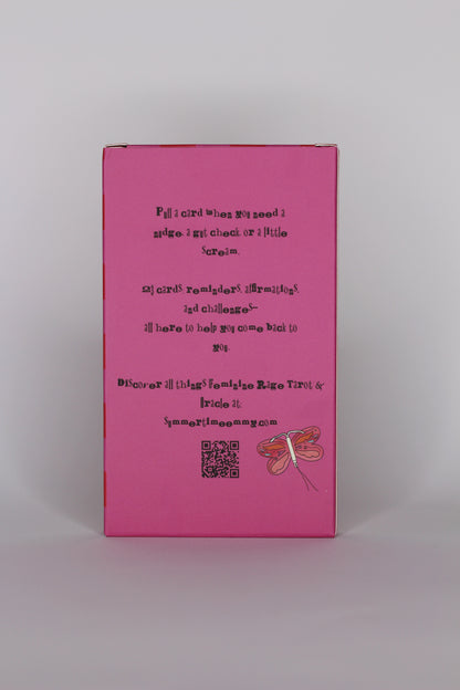 Feminine Rage Oracle deck box back