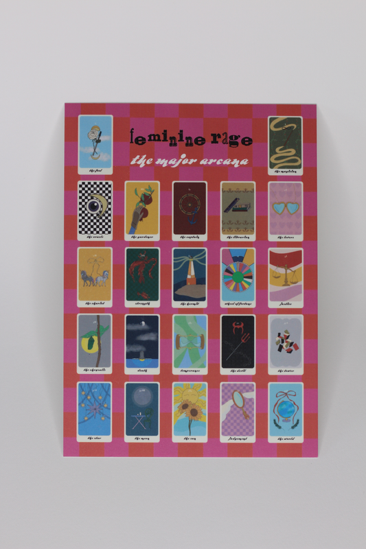 Feminine Rage: the major arcana mini-print