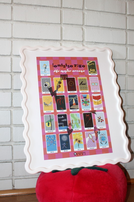 Feminine Rage: the major arcana poster
