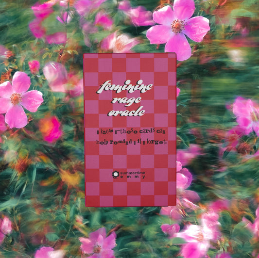Feminine Rage Oracle box