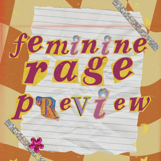Feminine Rage Tarot art preview
